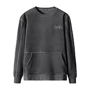 佳燦男裝秋季新款時尚刺繡搖粒絨衛(wèi)衣男圓領(lǐng)休閑運動衛(wèi)衣潮