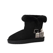 佳燦女鞋 冬季新品時尚休閑韓版百搭短靴女保暖靴子厚底雪地靴