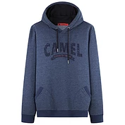 佳燦男裝 秋季新款青年時尚韓版休閑連帽加絨字母印花衛(wèi)衣男