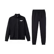 佳燦運(yùn)動(dòng)服套裝男士加絨秋季新款休閑裝健身跑步衣服女士外套