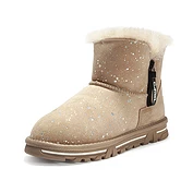 佳燦女鞋秋冬新款舒適百搭休閑保暖雪地靴時尚短靴子