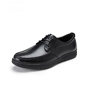 佳燦男鞋新款秋冬商務休閑皮鞋圓頭男士皮鞋通勤牛正裝皮鞋男