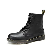 佳燦男鞋情侶款馬丁靴高幫秋季潮靴英倫風(fēng)工裝鞋韓版潮流皮靴
