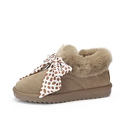 佳燦女鞋 冬季新款 時尚韓版百搭短靴子休閑靴子平跟雪地靴女