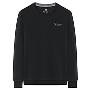 佳燦男裝 秋冬季新款寬松韓版潮牌保暖圓領(lǐng)套頭加絨加厚衛(wèi)衣男