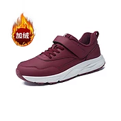 健足樂(lè)2020冬季保暖舒適媽媽鞋健步鞋情侶款女鞋休閑運(yùn)動(dòng)鞋