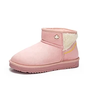 佳燦女鞋 冬季新品時尚甜美舒適靴子套筒低跟雪地靴女