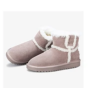 佳燦女鞋 新款加絨厚底冬靴子女平底短靴防滑戶外短筒雪地靴女