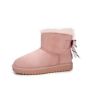 佳燦 冬季新款 簡約舒適休閑可愛平跟短筒雪地靴女