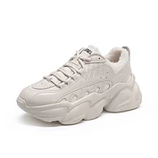 佳燦女鞋2021新款春季休閑運(yùn)動(dòng)鞋厚底百搭ins潮網(wǎng)紅加絨老爹鞋女