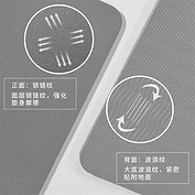 佳燦tpe瑜伽墊家用地墊子加寬加厚加長防滑健身墊男瑜珈初學(xué)者女