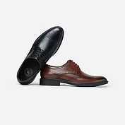佳燦男鞋新款秋冬商務正裝布洛克鞋男士婚鞋英倫潮流休閑皮鞋