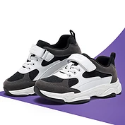 佳燦兒童鞋子男童運動鞋 秋季新款女童透氣鞋休閑中大童跑步鞋