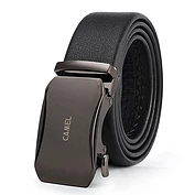 佳燦皮帶男年輕人學生青年韓版潮流褲帶二層皮休閑時尚自動扣腰帶