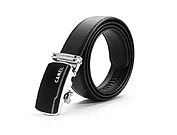 佳燦牛皮男士休閑百搭腰帶 男款自動扣皮帶